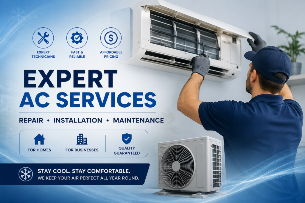 AC Services in Lahore | Repair, Installation & Maintenance expert ac repair, installation, and maintenance services.